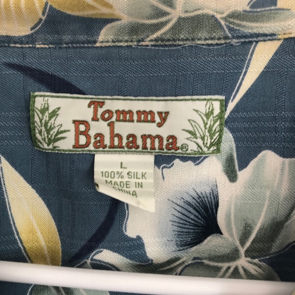 Tommy Bahama Hawaiian silk shirt L - Picture 4 of 10